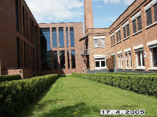 Hugo-Boss-Gebäude in der Outletcity Metzingen