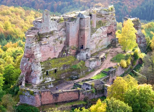 Burg Fleckenstein im Nordelsass