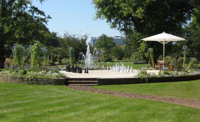 Rosengarten in Zweibrücken